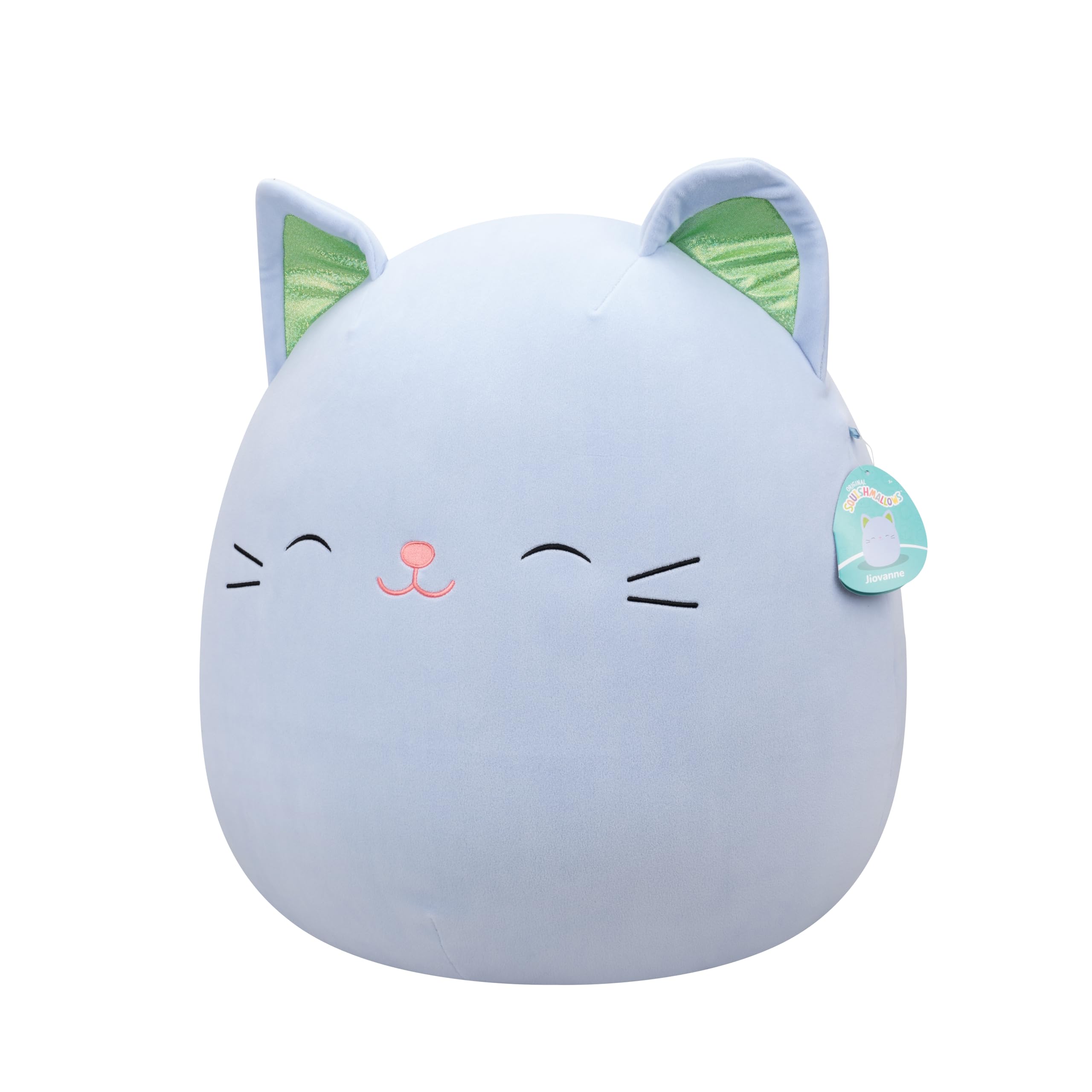 Amazon.com: Squishmallows Original 20in Jiovanne The Blue Cat with